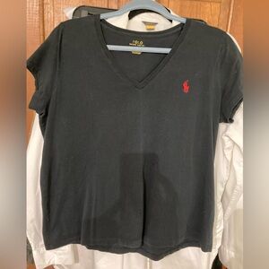 Polo Ralph Lauren Women’s Black Short Sleeve T-Shirt XL
